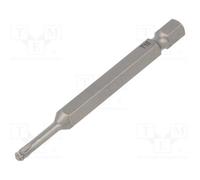 1 pcs x WIHA - 32418 - Screwdriver bit, spherical,Torx®, T15, Overall len: 70mm