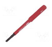 1 pcs x WIHA - 34578 - Interchangeable blade, slot, insulated, 2,5x0,4mm, 75mm,
