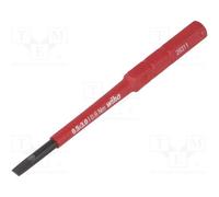 1 pcs x WIHA - 34579 - Interchangeable blade, slot, insulated, 3,0x0,5mm, 75mm,