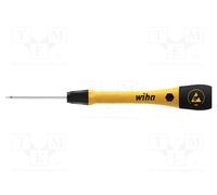 1 pcs x WIHA - 43680 - Screwdriver, hex key, precision, HEX 0,9mm, ESD, PicoFini