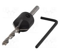 1 pcs x WOLFCRAFT - 2499000 - Screw starter, Ø: 4.5mm, Ø: 4.5÷16mm, wood,chipboa
