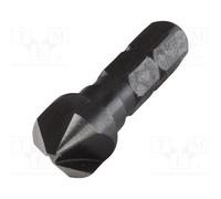 1 pcs x WOLFCRAFT - 2583000 - Countersink, 10mm, tinware,wood,plastic