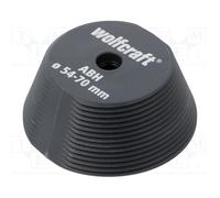 1 pcs x WOLFCRAFT - 5952000 - Adapter, 54÷70mm, for enlarging holes