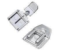 1 PCS Zipper Foot and 1 PCS Invisible Zipper Sewing Machine Presser Foot for Most Snap On Singer, Brother, Janome, Babylock Low Shank Sewing Machines