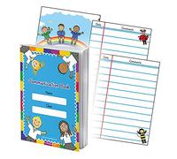 1 Pedagogs Home School Communication Book Diary Record Childrens Pupils School Log Teachers A6 Primary Teaching Services