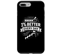 1 Percent Better Every Day Growth Mindset Design Case for iPhone 7 Plus/8 Plus