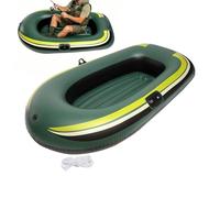 1 Person Inflatable Boat - PVC 140x90cm | Thick And Durable Inflatable Raft With Safety Rope, Non-slip Design For Fishing Navigation | Inflatable Boat Pool Lake River