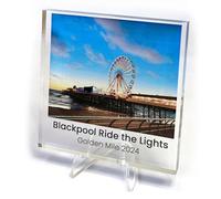 1 Personalised Customised Photo Text Upload Portrait Acrylic Photo Frame Block With Stand Gift Present Christmas 100mm X 100mm Primary Teaching Services