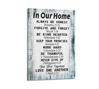 1 Peter 1 Christian Scripture QuoteCanvas Poster Wall Art Poster for Room Living Room Study Aesthetics And DecorationFrame-style 20x30inch(50x75cm)