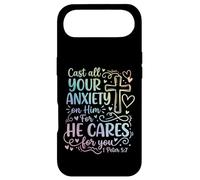 1 Peter 5:7 Cast All Your Anxiety On Him Bible Verse Case for iPhone Air
