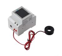1 Phase Digital Power Meter for Energy Consumption Monitoring, Features LCD HD Display, Data Reset Capability, Suitable for Various Environments