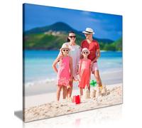 1 Photo Square Personalised Canvas Print - Custom Photo Wall Art - Multiple Sizes via “Customise Now” - Custom Printed Gift for Home & Occasions