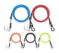 1 Piece 1/10 RC Crawler Kinetic Winch Strap, Rescue Rope, Rescue Trailer Hook for Axial SCX10 Traxxas TRX4 Element RC (Red)