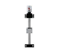 1 piece 16mm lead 10mm 1610 rolled ball screw with SFU1610 single nut + BKBF12 end support + 16H housing + coupling(1075)