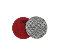 1 piece 2"/50mm Electroplated Diamond Polishing Pad Tile Glass Metal Wood Grinding Deburring Disc(P100)