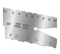 1 Piece, 29 Degree Acme Screw Thread Gauge: Precision Tool for Grinding and Setting Cutting Tools in Woodworking and Metalworking