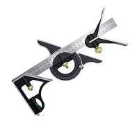 1 Piece 300Mm Stainless Steel Movable Combination Square Movable Square Carpenter 90 Degrees 45 Degrees Turn Square Square