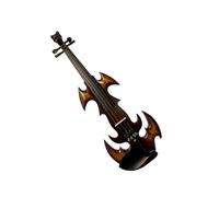 1 Piece 4/4 Electric Violin Head Nice Looking Solid Wood Bow With Case