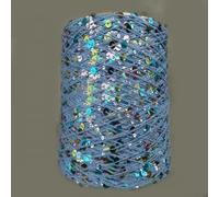 1 Piece *50g Shiny Sequin 100% Cotton Yarn+6mm and 3mm Sequins Yarn for Hand Knitting Paillette Sparkling Glistening Thread ZL49