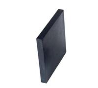 1 Piece Acetal POM Sheet Smooth Outside, CNC Plastic Material for Power Tool and Industrial Fabrication(Black,15x100x100mm)