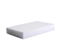 1 Piece Acetal POM Sheet Smooth Outside, CNC Plastic Material for Power Tool and Industrial Fabrication(White,20x150x150mm)