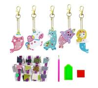 1 Piece Acrylic Keychain, Diamond Art Toy, Personalized Creative Design, Mosaic Kit, Diy Crafts For Girls Aged 6-10, Birthday Gift For Girls