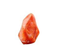 1 Piece Agate Flame Carved Natural Crystal Ornament Gift Home Decoration Halloween 1 Piece Approx 200-300g/Piece