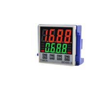 1 piece/batch GE48S series DC AC 24V 220V 240V 380V precision programmable digital time relay 0.01S-99990h with socket base(GE48S-S 380V)