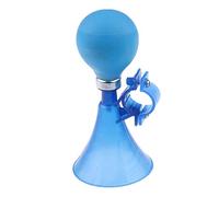 1 Piece Bicycle Air Horn Alarm Bell, Bicycle Scooter Air Squeeze Honking Horn Hooter Bugle Bell for Kids Children (Blue)