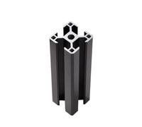 1 piece black 3030 European standard anodized aluminum extrusion 100mm-1000mm length linear guide(300mm)