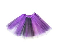 1 Piece Black and Purple Adult Tutu, Elegant Tulle Design, Tulle Skirt, Ballet Costume, Black Swan Costume, Women's Dress, Suitable for Ballet Dancers