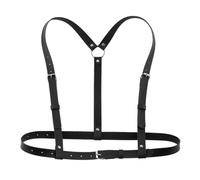 1 Piece Black Punk Style Belt, Fashionable Simple Belt, Clothing Decorative Belt, Pu Leather Belt