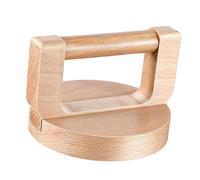 1-Piece Block Printing Baren Beech Printmaking Tool, Polished Surface for DIY Crafting & Art Projects, Relief Printing, Woodblock Printing, Handmade Prints- Round Handle