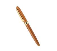 1 Piece Calligraphy Art Fountain Pen Broad Nib Pen with Bamboo Handle Chisel-Pointed Nib for Writing Gothic Arabic(0.7MM Nib ~2.9MM)(2.5mm)