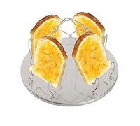 1 Piece Camping Toaster, Toast Rack, Stainless Steel Toaster, Detachable Perforated Bread Grill, Suitable For Stove, Gas Stove Camping Toast