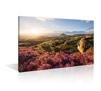 1 Piece Canvas Wall Art Cockshaw Hill Pictures for Bedroom the North York Moors National Park Wall Decorations Modern Artwork for Home Walls Framed Ready to Hang Poster and Prints (16''Wx 24''H)