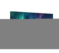 1 Piece Canvas Wall Art Scenery Prints on Canvas Tourist Looking at the Northern Lights in a Snowy Landscape Painting for Bedroom Living Room Bathroom Framed Painted 40x60cm