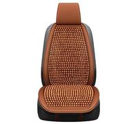 1 Piece Car Seat Cover For Toyota Corolla 2014-2019 Corolla S SE XSE Sedan, Natural Wood Beaded Cool Breathable Seat Cushion Mesh Natural Massaging Cushion Protectors Interior Accessories