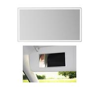 1 Piece Car Sun Visor Mirror - Interior Makeup Mirror, Self-Adhesive
