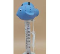 1 Piece Cartoon Animal Shaped Thermometer, Floating Water Thermometer, Bath Thermometer, Baby Bath Toy Thermometer, Fish Tank Water Temperature Tester (Puffer Fish)