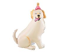 1 Piece Cartoon Dog Balloon, Funny Balloons, Creative Styling Balloons, Birthday Party Dressing Supplies.
