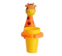1 Piece Cartoon Toothbrush Cup Holder, Suction Cup Toothbrush Holder, Toothbrush Hanger with Mug, Personalized Children's Toothbrush Holder
