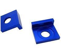 1 Piece Chain Tensioner Adjuster 15mm L Block Wheel for Dirt Pit Bike 110cc 125cc (Blue)