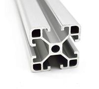 1 Piece Construction Profile Aluminium Profile Groove 8 40 x 40 Cut 300 mm