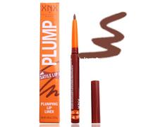 1 Piece Contour Lip Pencil, Waterproof and Smudge-Proof Formula, Long Lasting Wear, Cream Tip Plastic Barrel, Highly Pigmented Red Brown Color, Smooth Application Transfer-Resistant