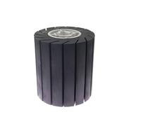 1 piece Dia. 75mm/90mm/100mm/110mm Expansion Roller 55A Rubber Polishing Wheel,90x100x19mm Keyway