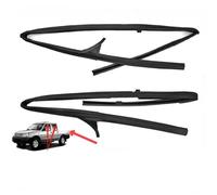 1 Piece Door Glass Rubber For D22 Pick Up Only Run Chanel Sealing Tape For Paladin No Van Weatherstrip Not For NP300 Suv Sealing strip(Front right)