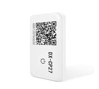 1 Piece DX-CP27 BLE 5.1 Beacon iBeacon Eddystone Asset Personnel Tracking Management Positioning mini tag IP67 Waterproof 70m Long Distance 1 Year Battery Life Custom Broadcast Data