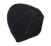 1 Piece Ear Protection Beanie, Elastic Knitted Hat, Winter Warm Hat, Comfortable and Soft Knitted Hat Black
