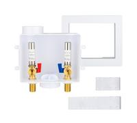 1 Piece EFIELD Sweat MIP Washing Machine Outlet Box,SS Hammer Arrestor